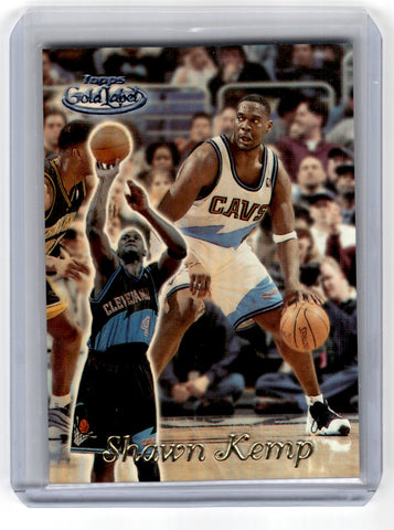 1999 Topps Gold Label Shawn Kemp Card 58