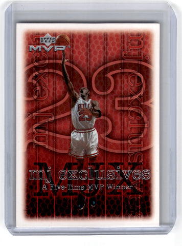 1999 Upper Deck MVP Michael Jordan Card 187