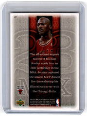 1999 Upper Deck MVP Michael Jordan Card 187