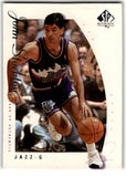 2000 Upper Deck Black Diamond John Stockton Card 83