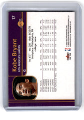 2002 Fleer Authentix Kobe Bryant Card 17