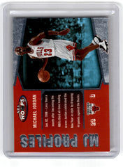 2005 NBA Hoops Michael Jordan Mj Profiles Card MJ-20