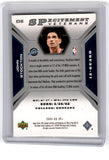 2005 SPx SPxcitement Veterans John Stockton Card XCV40 /999