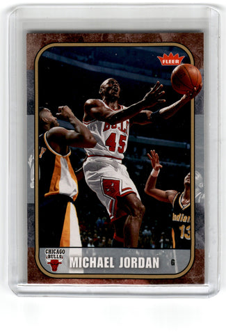 2007 Fleer Michael Jordan Michael Jordan Card 46