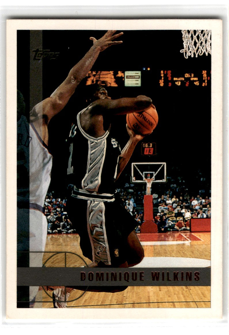 2007 Topps Dominique Wilkins Card