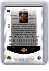 2007 Upper Deck Sweet Shot Kobe Bryant Card 37