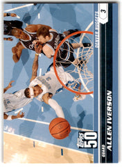 2007 Topps 50th Anniversary Allen Iverson Card 6