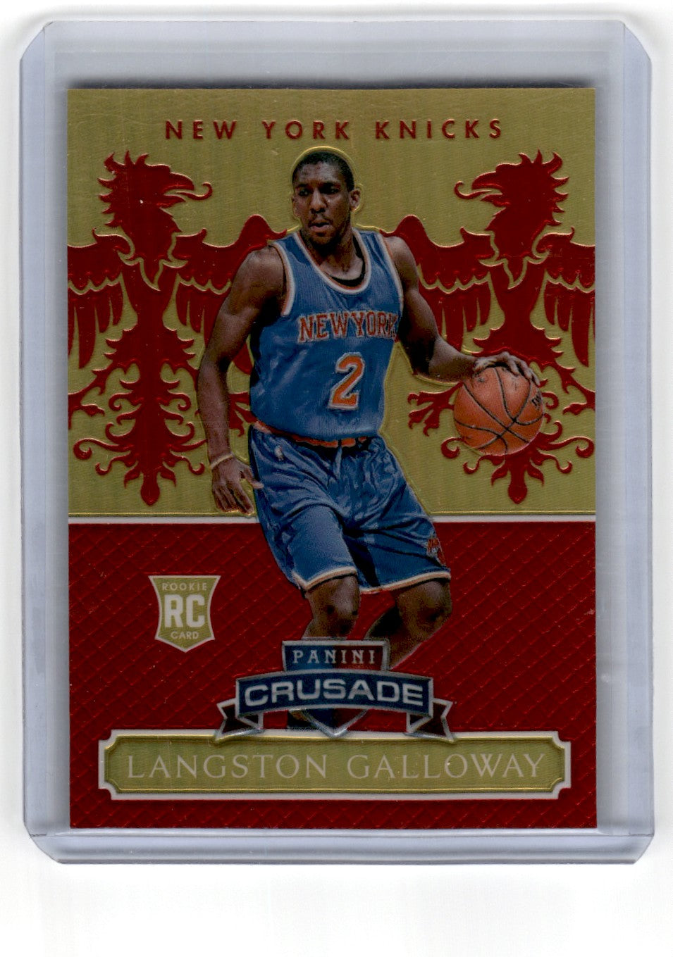 2014 Panini Excalibur Crusade Langston Galloway /99 Card 191