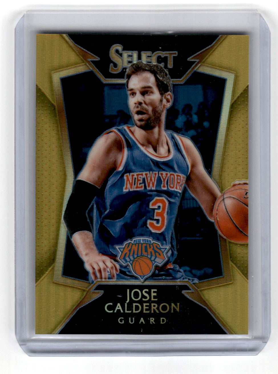 2014 Panini Select Jose Calderon Gold /10 Card 71
