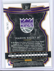 2019 Panini Select Marvin Bagley III Red Disco /49 Card 87