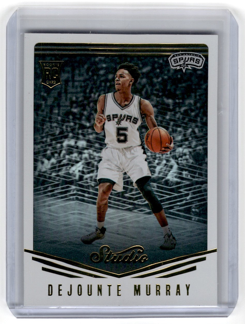 2016 Panini Studio Dejounte Murray Card 96