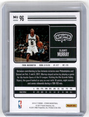 2016 Panini Studio Dejounte Murray Card 96