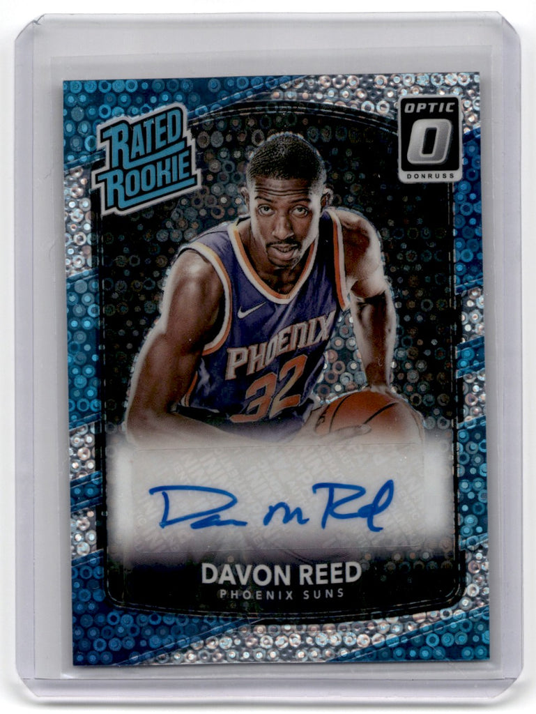2017 Donruss Davon Reed Rated Rookie Auto Card 169