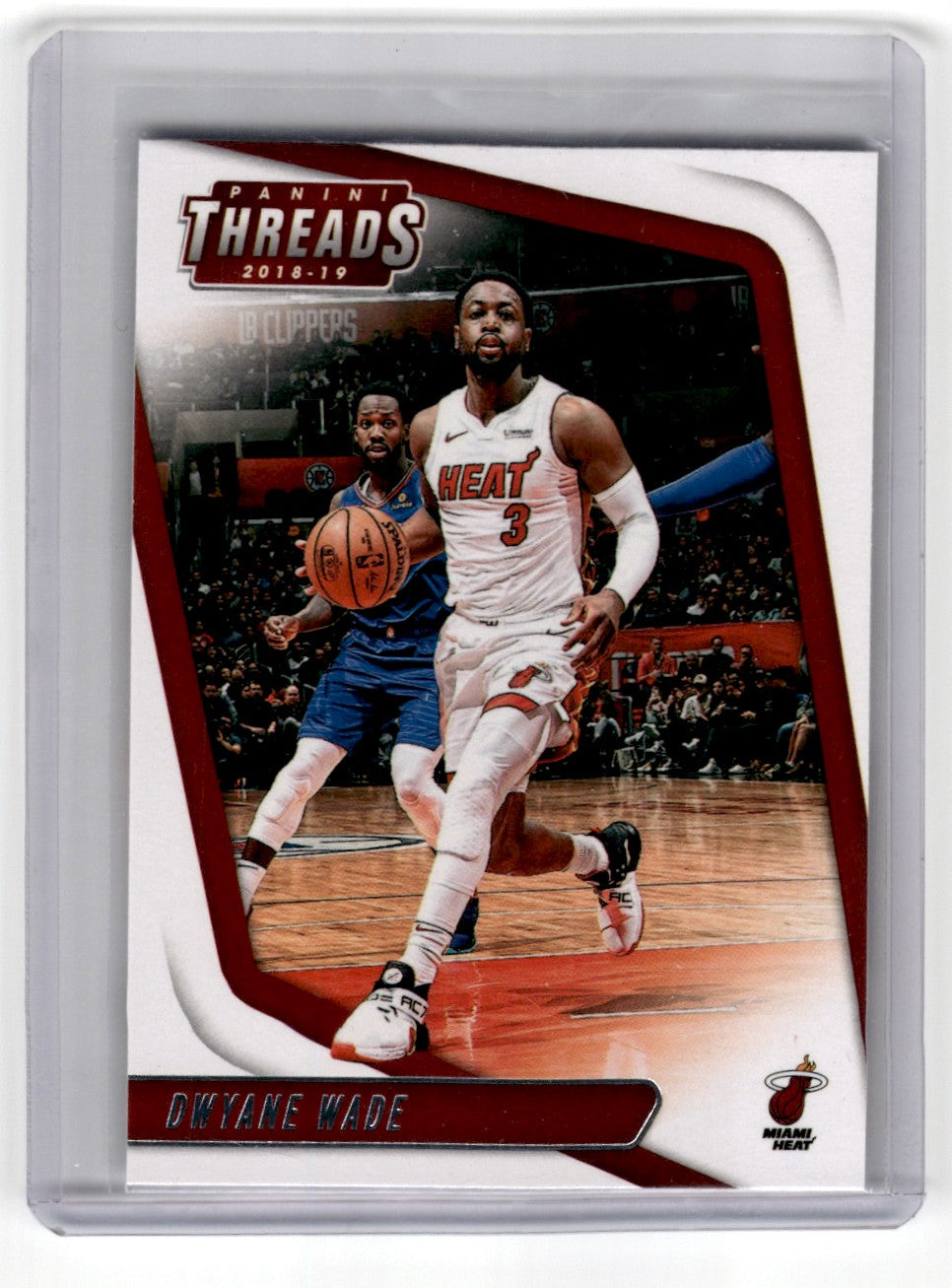 2018 Panini Threads Dwyane Wade Card 29