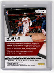 2018 Panini Threads Dwyane Wade Card 29