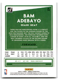 2020 Donruss Bam Adebayo Miami Heat Card 23