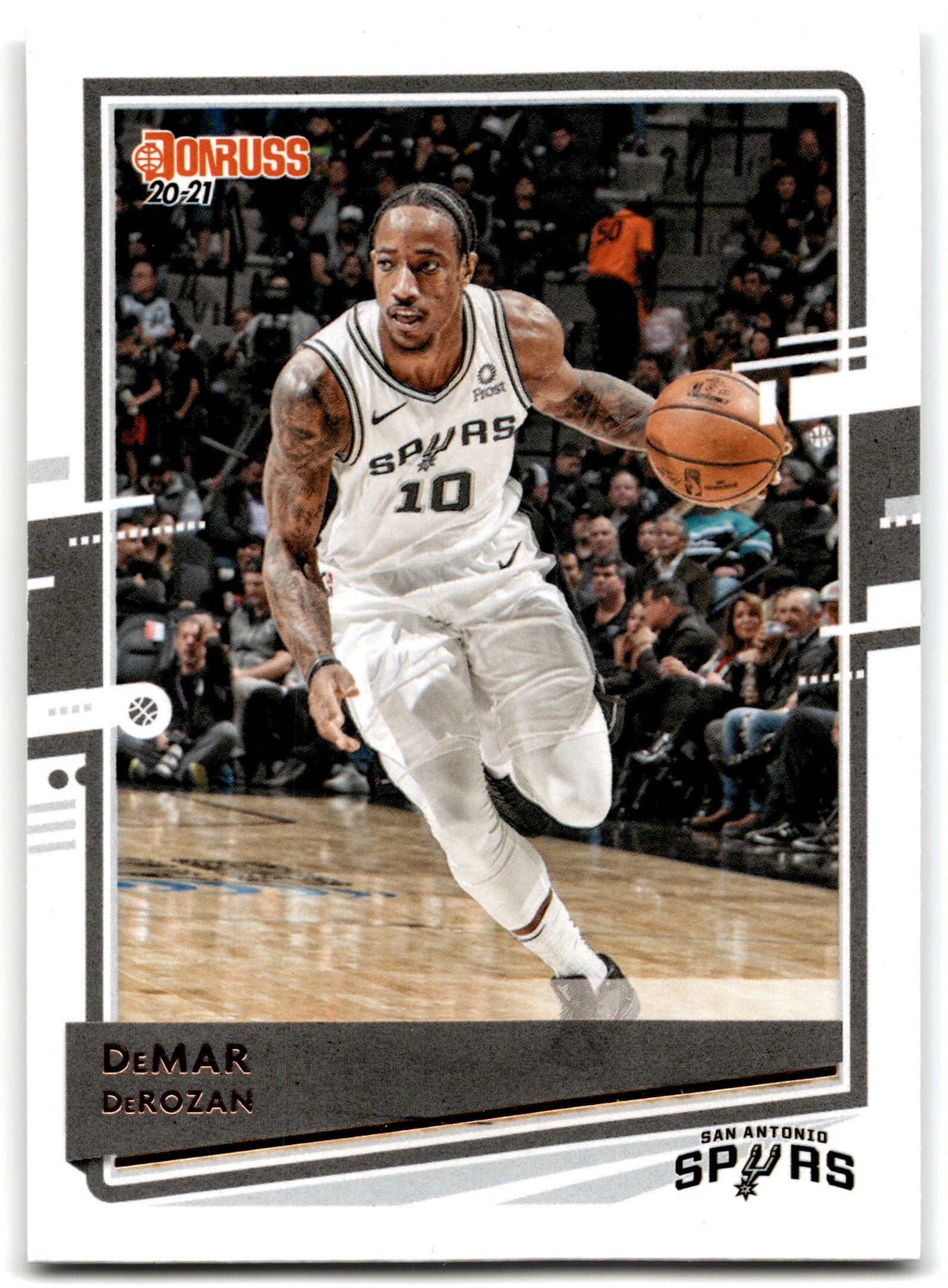 2020 Donruss DeMar DeRozan San Antonio Spurs Card 10