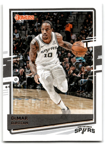 2020 Donruss DeMar DeRozan San Antonio Spurs Card 10