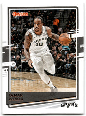 2020 Donruss DeMar DeRozan San Antonio Spurs Card 10