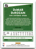 2020 Donruss DeMar DeRozan San Antonio Spurs Card 10