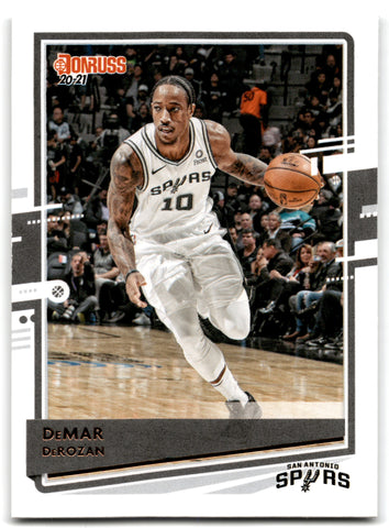 2020 DonrussDeMar DeRozan San Antonio Spurs Card 39