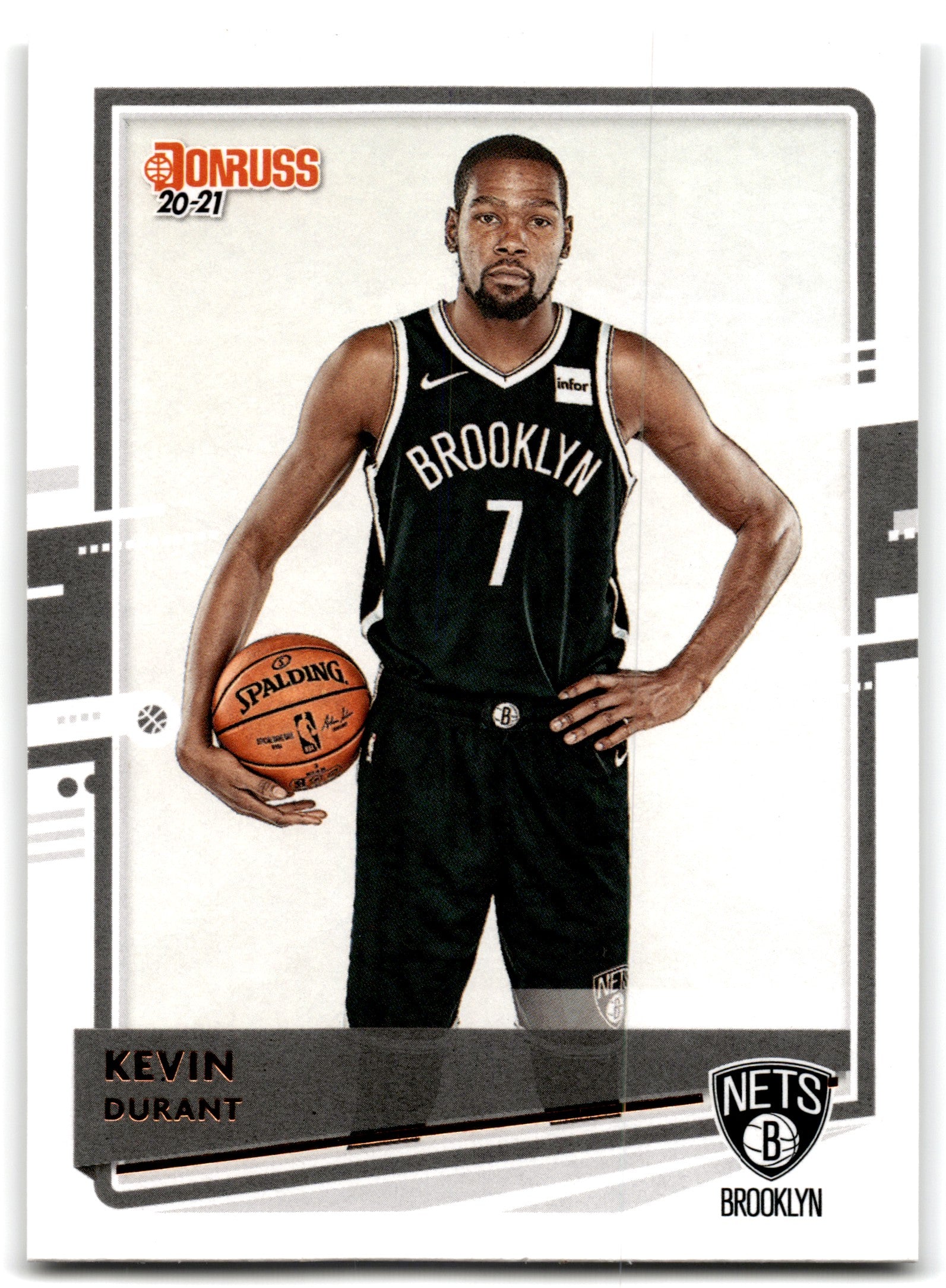 2020 Donruss Kevin Durant Brooklyn Nets Card 5
