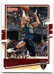 2019 Donruss Matthew Dellavedova Cleveland Cavaliers Card 38