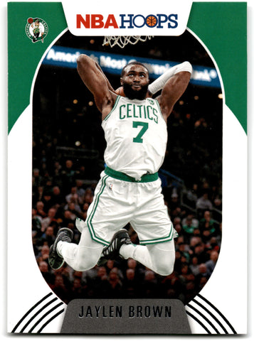 2020 Hoops Jaylen Brown Boston Celtics Card 43