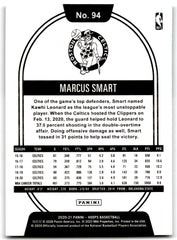 2019 Hoops Marcus Smart Boston Celtics Card 8