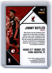 2019 Panini Chronicles Blue Jimmy Butler Card 5 99/99