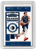 2019 Panini Contenders Season Ticket Luka Doncic Card 73