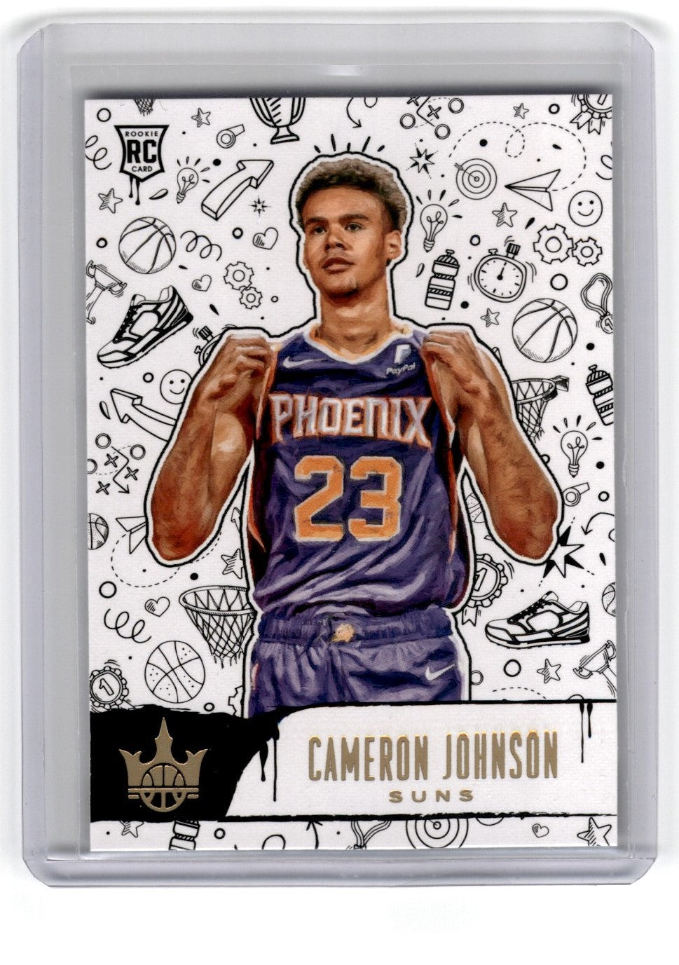 2019 Panini Court Kings Cameron Johnson Level 3 Card 144