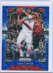 2019 Panini Prizm Evan Turner Blue Disco /175 Card 119