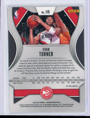 2019 Panini Prizm Evan Turner Blue Disco /175 Card 119