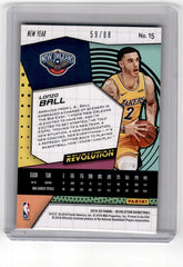 2019 Panini Revolution Chinese New Year Emerald Lonzo Ball Card 15 /88