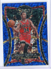 2019 Panini Select Disco Blue Prizm Wendell Carter Jr. /25 Card 189
