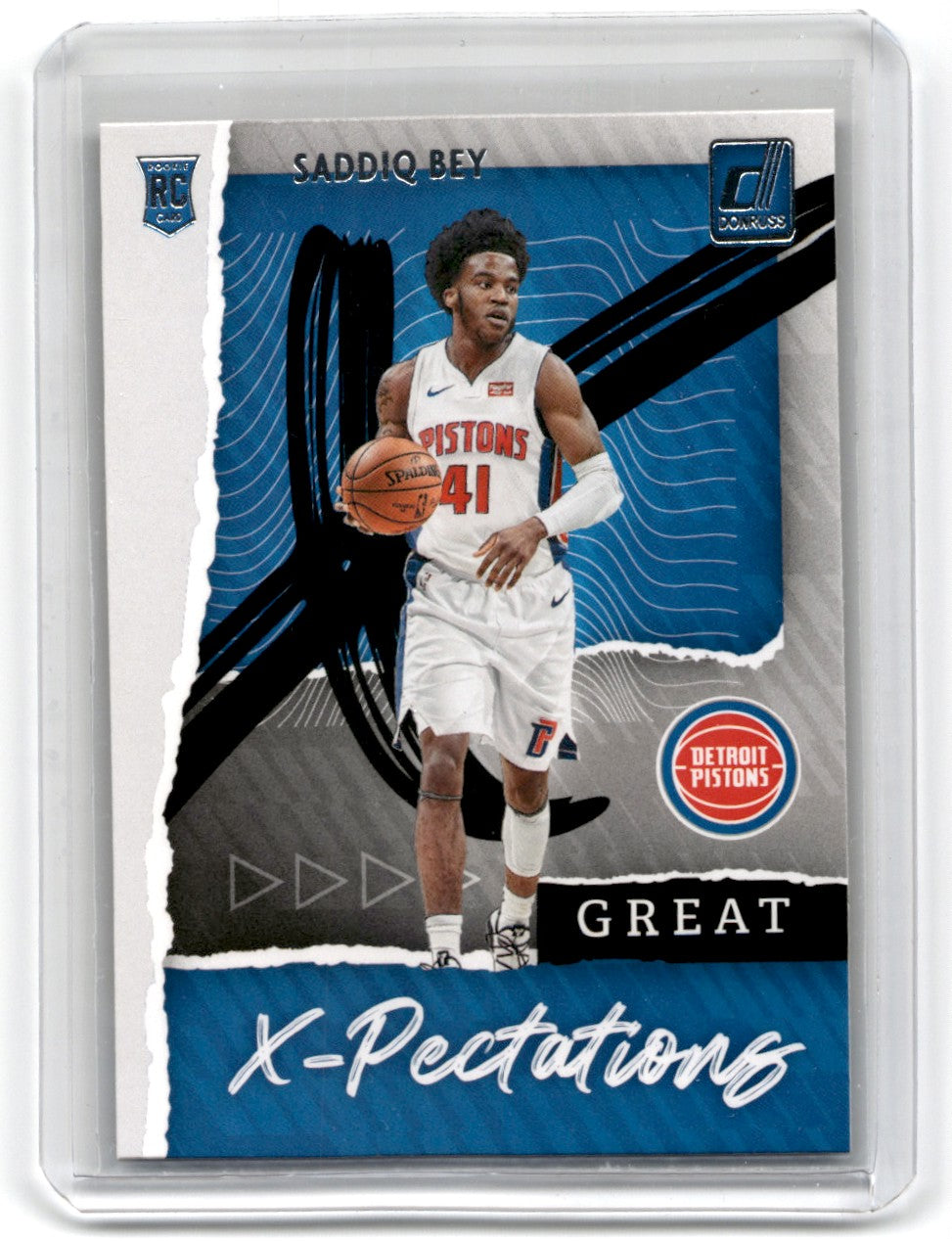 2020 Donruss Great X-Pectations Saddiq Bey Card 19