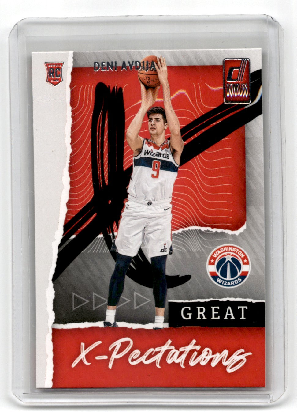 2020 Donruss Great X-Pectations Deni Avdija Card 9