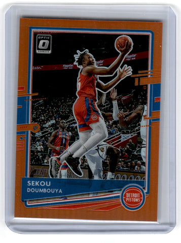2020 Donruss Optic Orange Sekou Doumbouya Card 19 /199