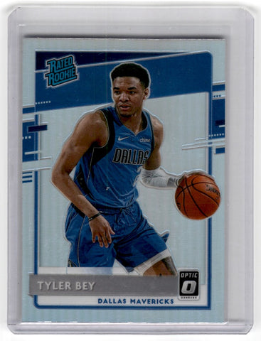 2020 Donruss Optic Tyler Bey Silver Prizm Card 186