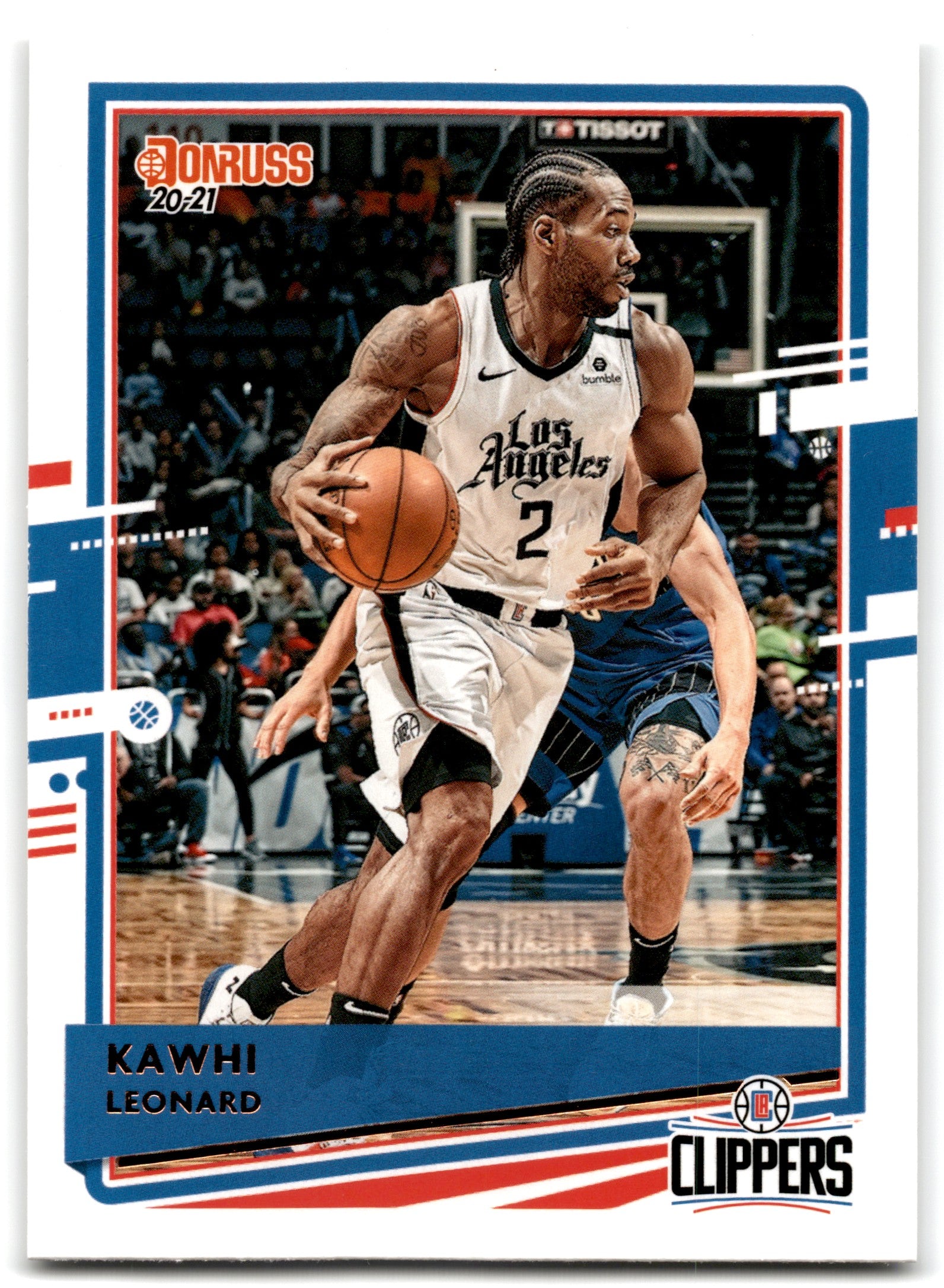 2020 Donruss Kawhi Leonard Los Angeles Clippers Card 146