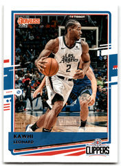 2020 Donruss Kawhi Leonard Los Angeles Clippers Card 146