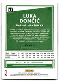 2020 Donruss Luka Doncic Dallas Mavericks Card 15