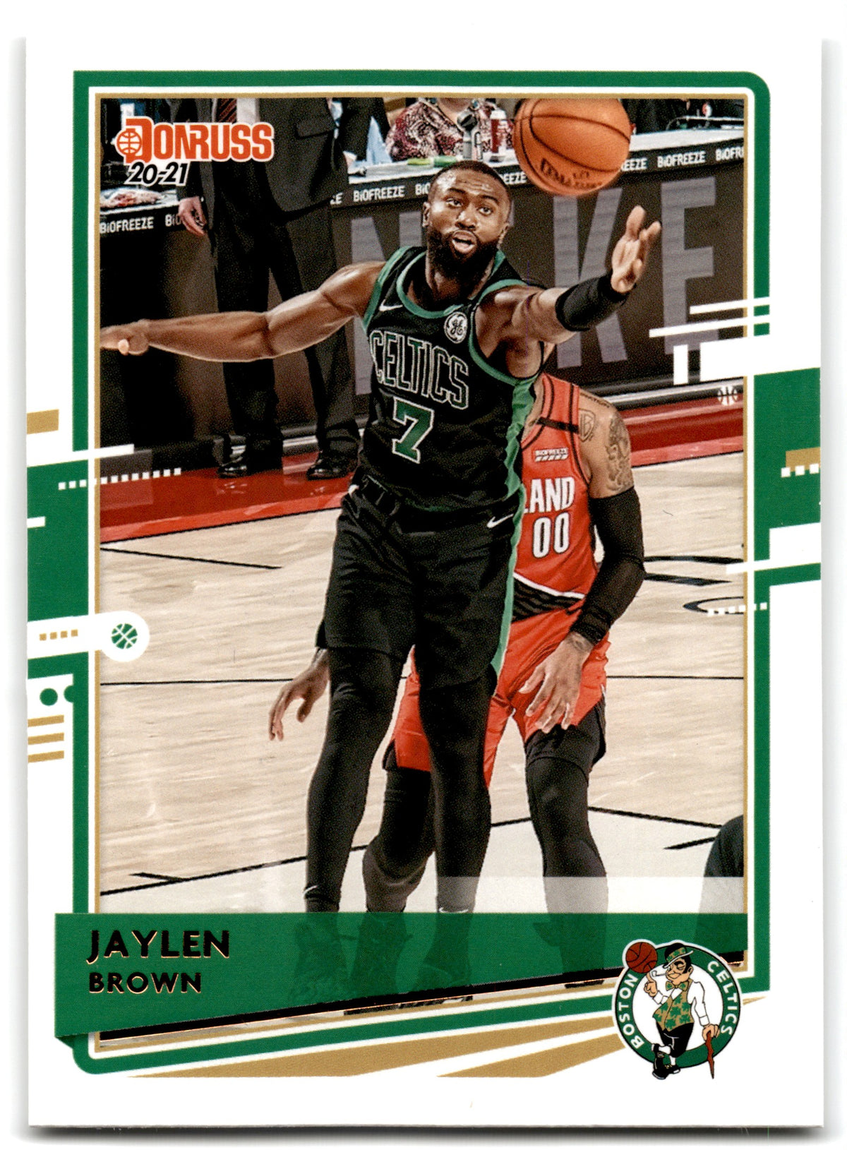 2020 Donruss Jaylen Brown Boston Celtics Card 161