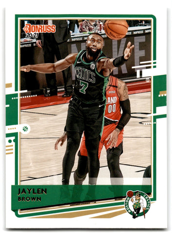 2020 Donruss Jaylen Brown Boston Celtics Card 161