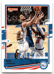 2020 Donruss Ben Simmons Philadelphia 76ers Card 176