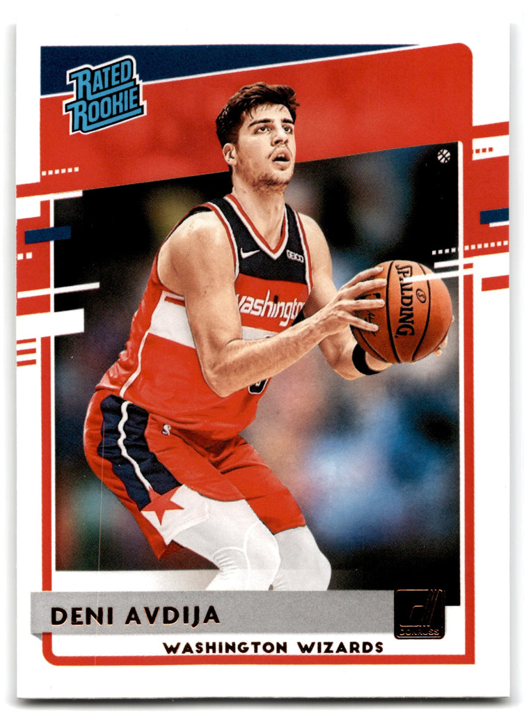 2020 Donruss Deni Avdija Washington Wizards Card 205