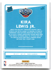 2020 Donruss Kira Lewis Jr. New Orleans Pelicans Card 207