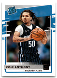 2020 Donruss Cole Anthony Orlando Magic Card 208