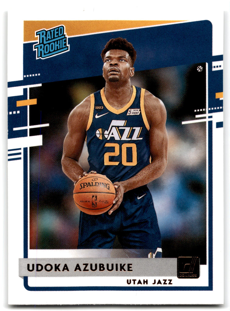 2020 Donruss Udoka Azubuike Utah Jazz Card 214
